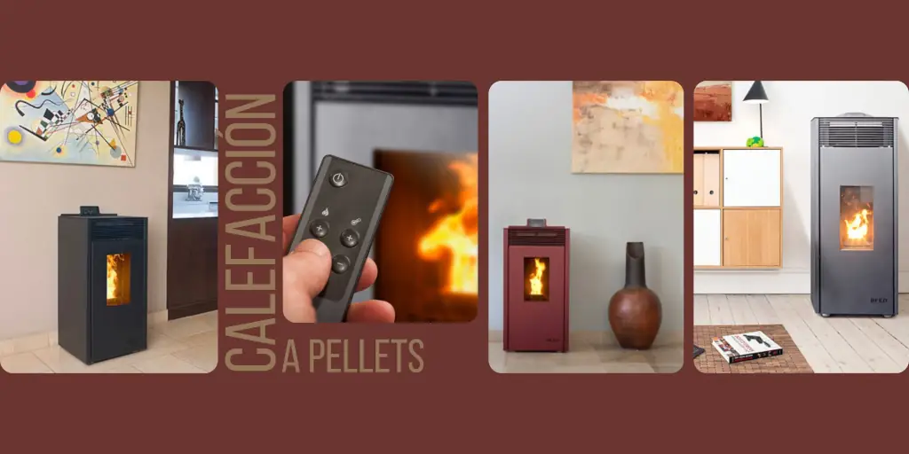 Calefacción a pellets de aserrin
