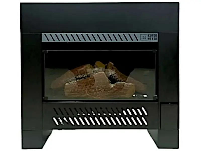 Estufa a gas KOPER con forzador de aire caliente