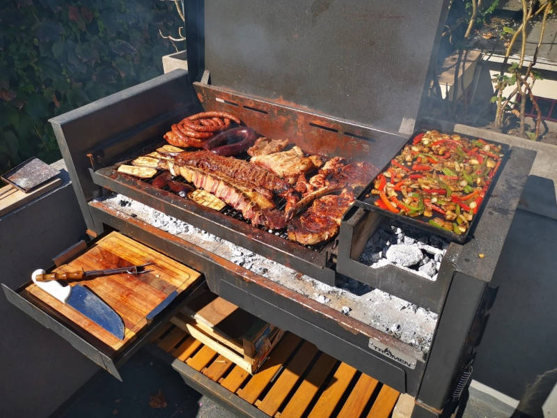 Parrillada con verduras a la plancha