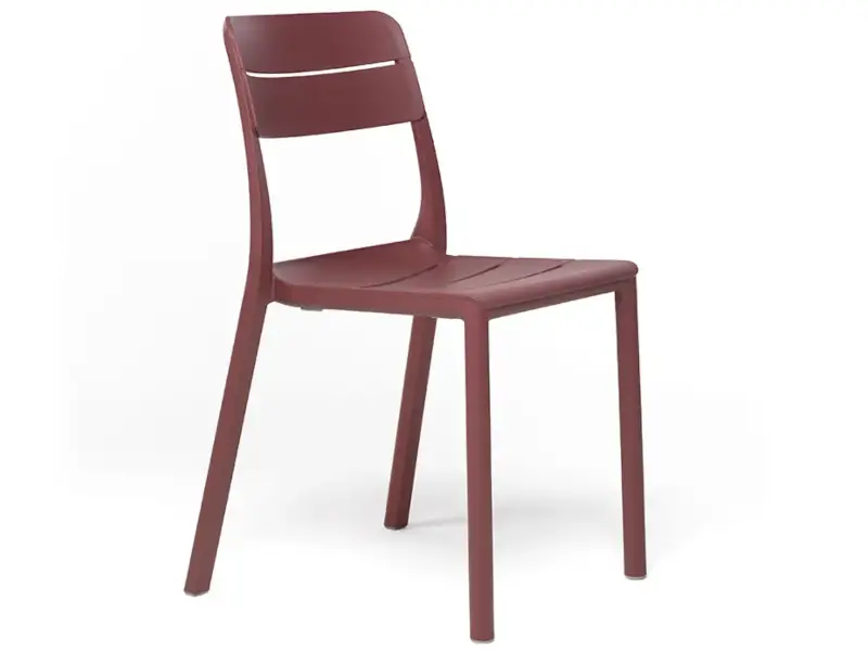 Banqueta Cassia Stool de Nardi color Borgogna