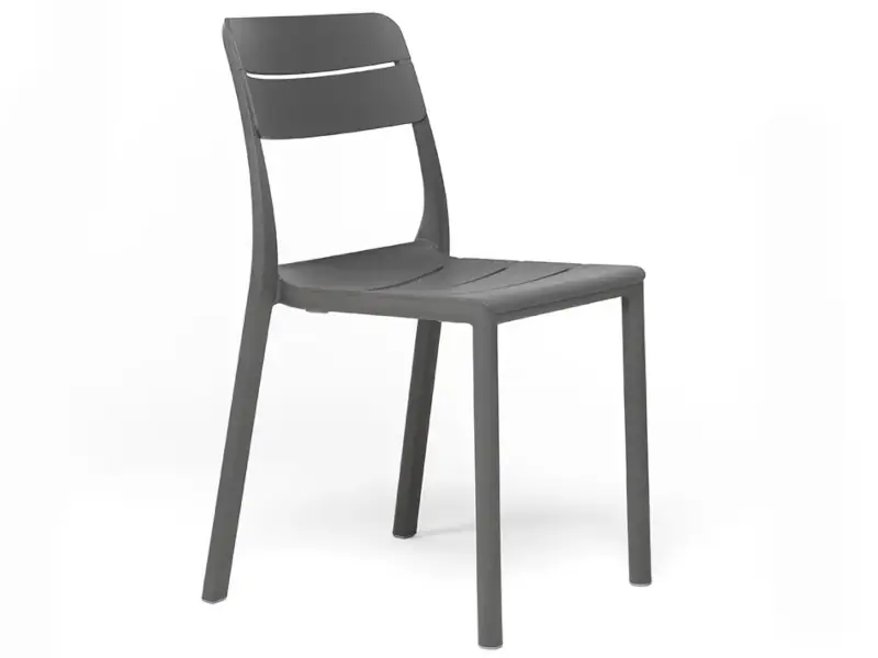 Silla Cassia de Nardi color Basalto