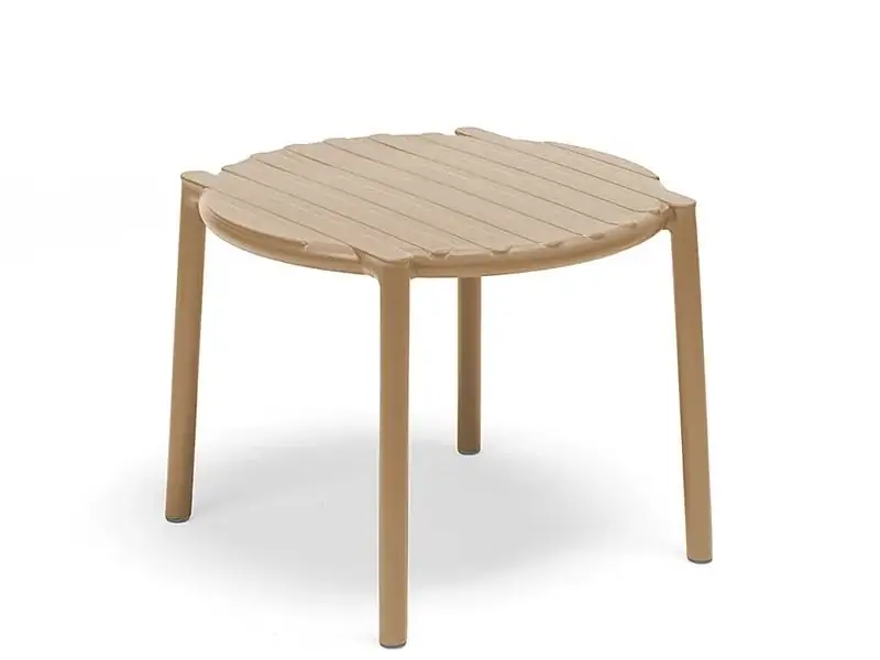 Mesa Doga apilable de Nardi color Cappuccino