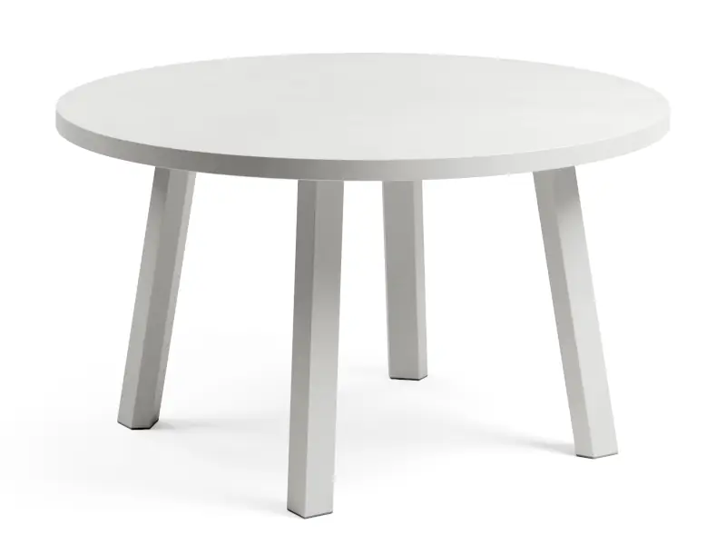 Mesa Maximo redonda de 70cm de Nardi color Gesso