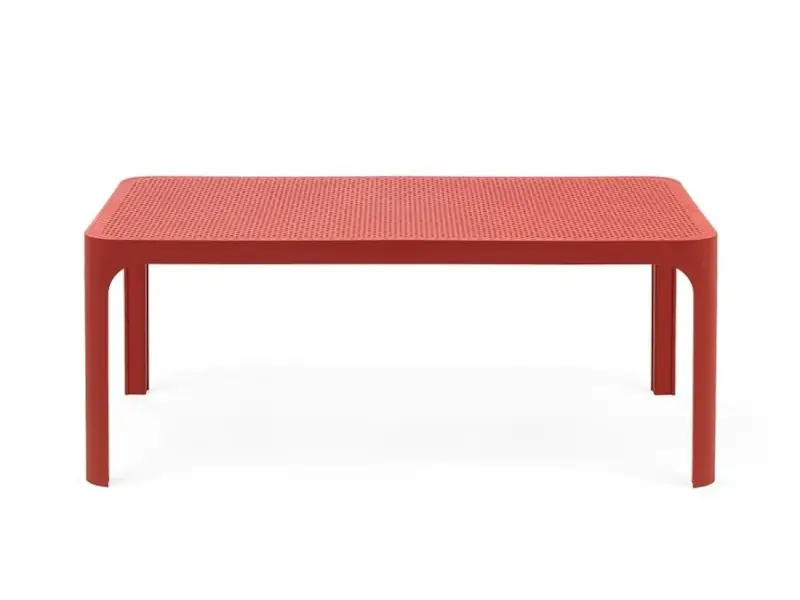 Mesa baja Net 100 de Nardi color Coral