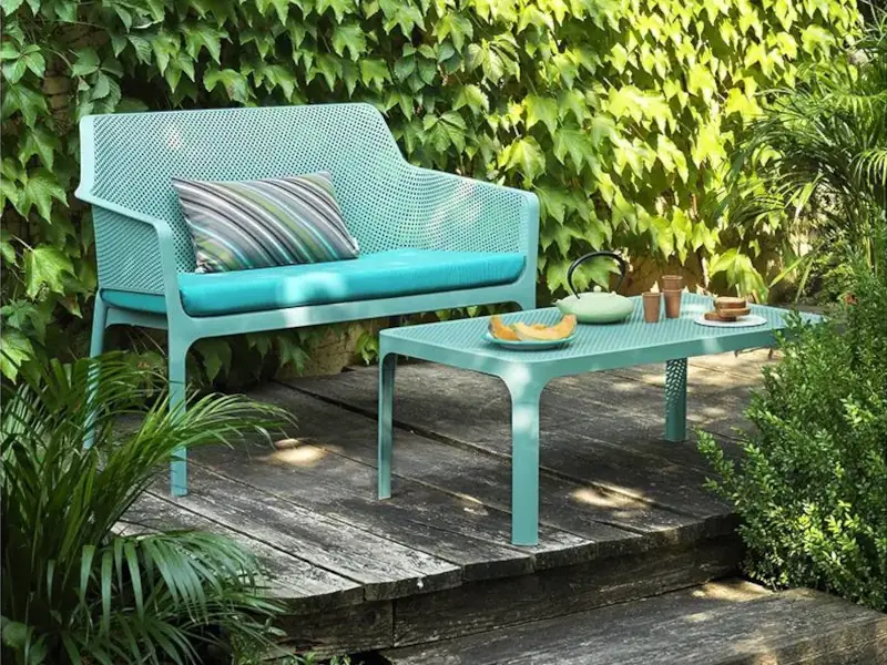 Nardi - Net Bench con mesa de 1m color Salice