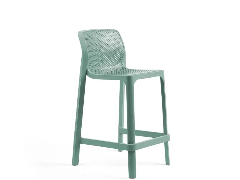 Banqueta / Taburete Net Stool Mini de Nardi color Salice