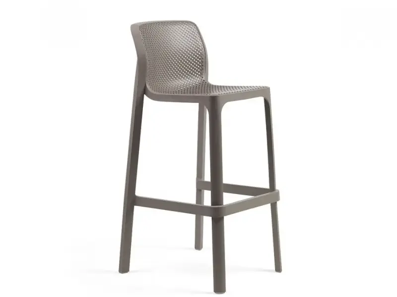 Banqueta / Taburete Net Stool de Nardi color Tortora