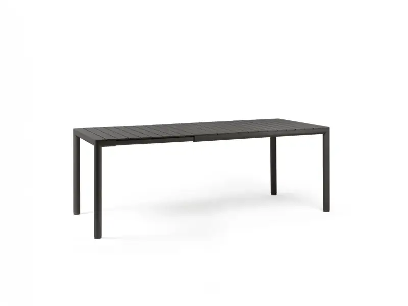 Mesa Nardi Tevere 147 con estructura color Corda